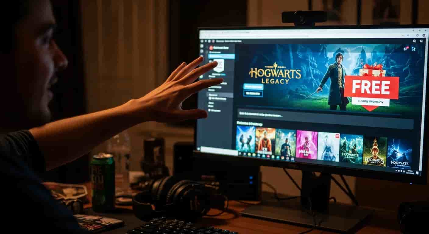 Hogwarts Legacy za darmo w Epic Games Store - wielka świąteczna promocja dla graczy