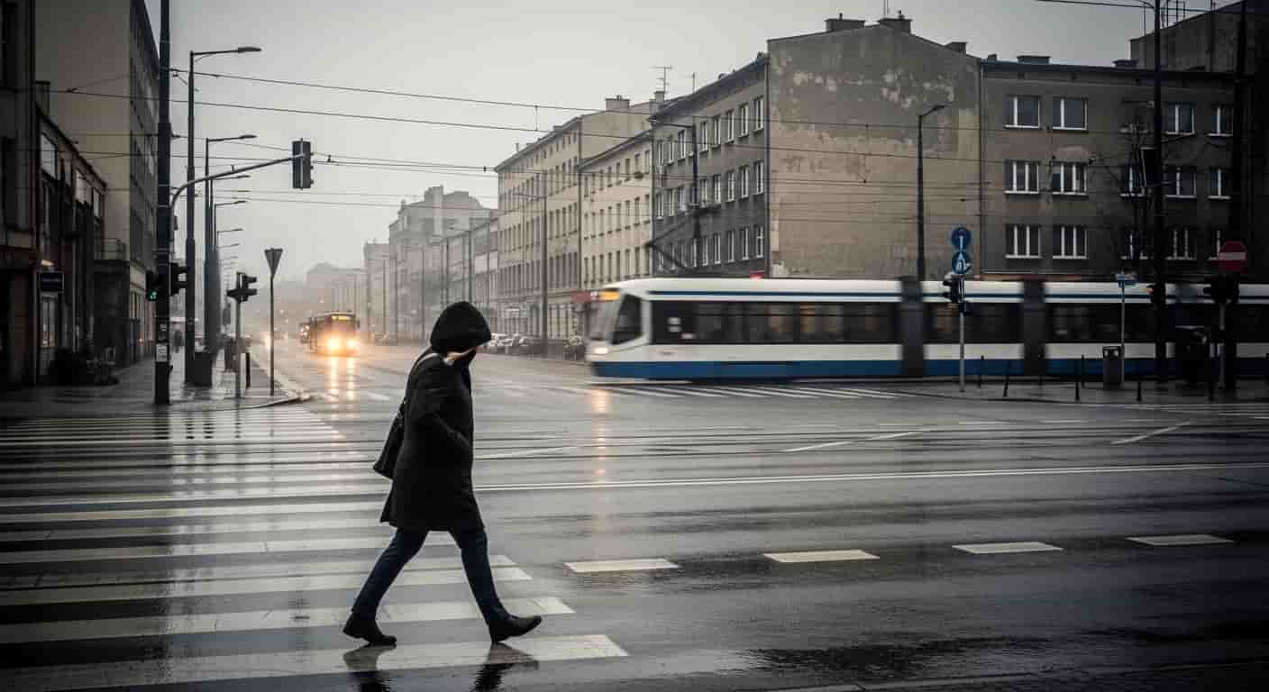 Pochmurny poniedziałek w Łodzi - temperatura 12 stopni i silny wiatr