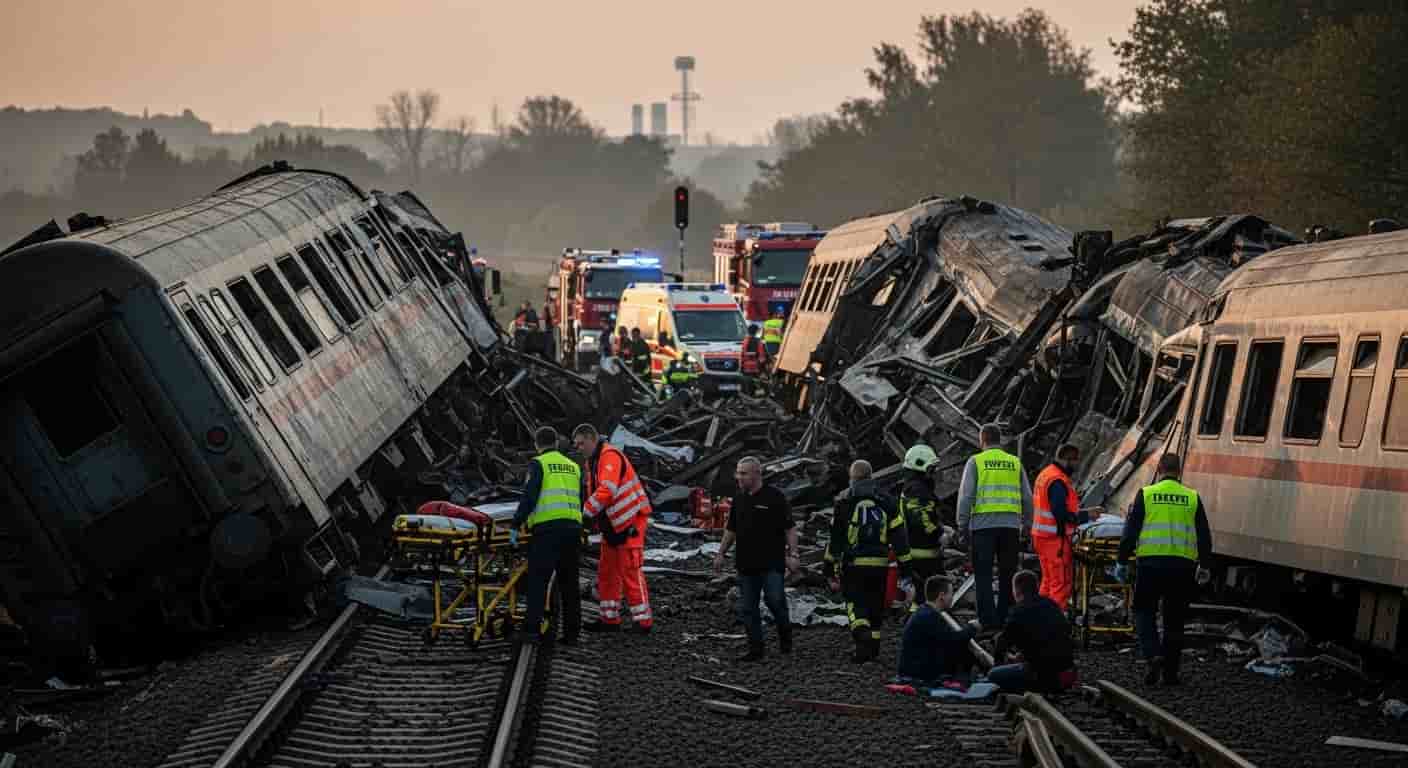 Tragiczne zderzenie pociągów na Słowacji - 91 osób poszkodowanych, siedem w stanie krytycznym