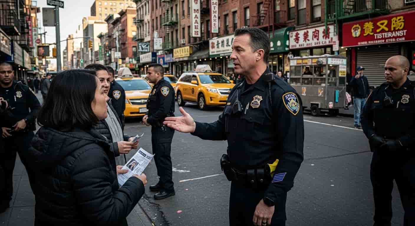 Władze stanowe reagują na naloty ICE na Canal Street w Nowym Jorku
