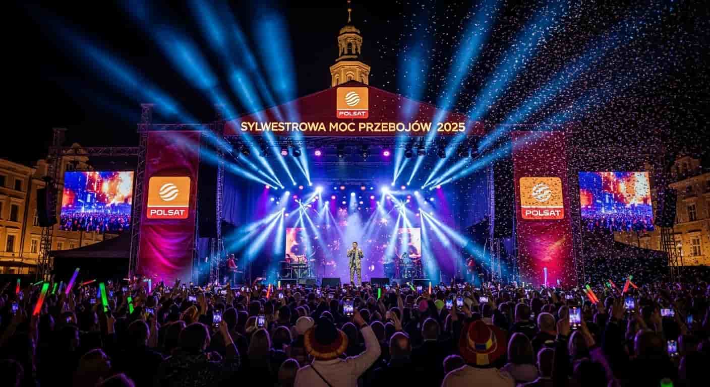 Sylwestrowa Moc Przebojów 2025 w Toruniu - wielkie gwiazdy i rekordowe honoraria na scenie Polsatu