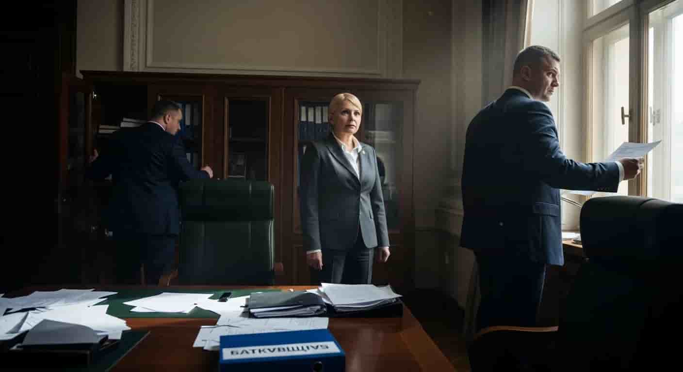 Julia Tymoszenko oskarżona o korupcję w ukraińskim parlamencie - służby przeszukały biuro partii Batkiwszczyna