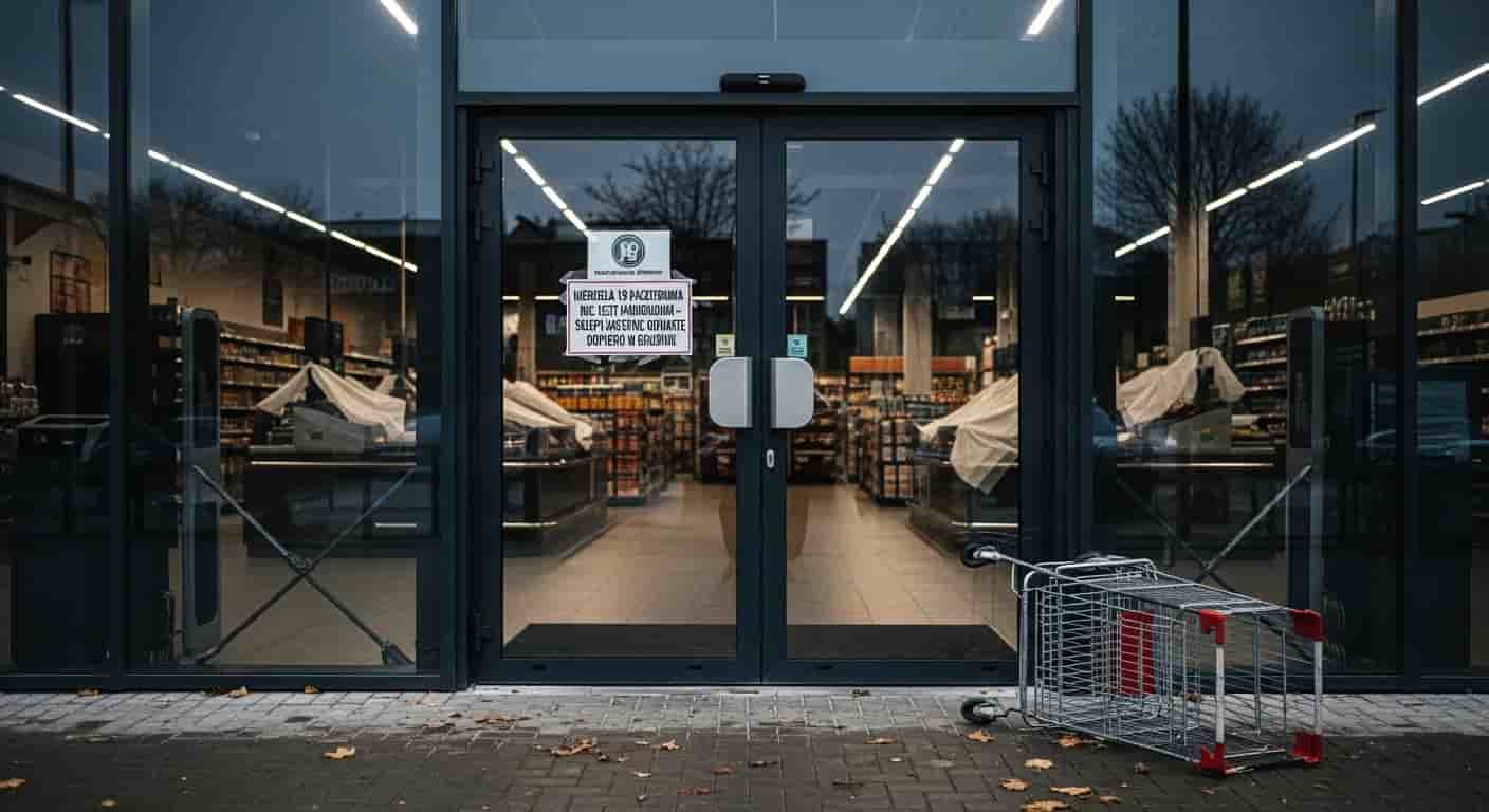 Niedziela 19 października nie jest handlowa - sklepy zamknięte, następne otwarte dopiero w grudniu