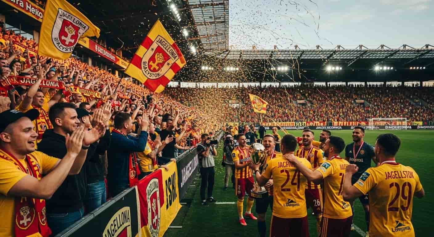 Jagiellonia Białystok osiągnęła rekordowy wzrost przychodów w historii polskiej piłki nożnej