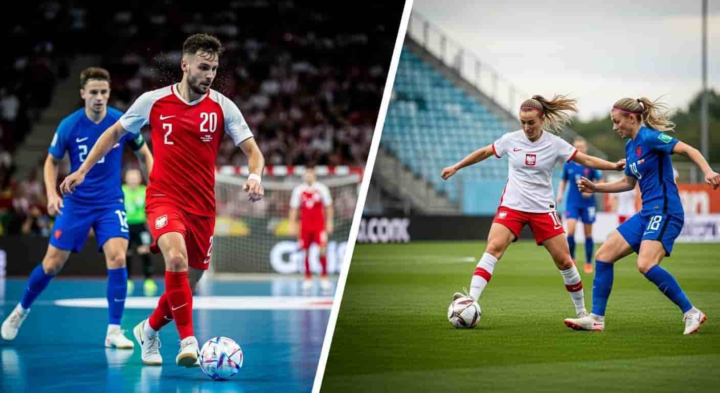 Polska zagra z Holandią w dwóch meczach - futsal męski i piłka nożna kobiet