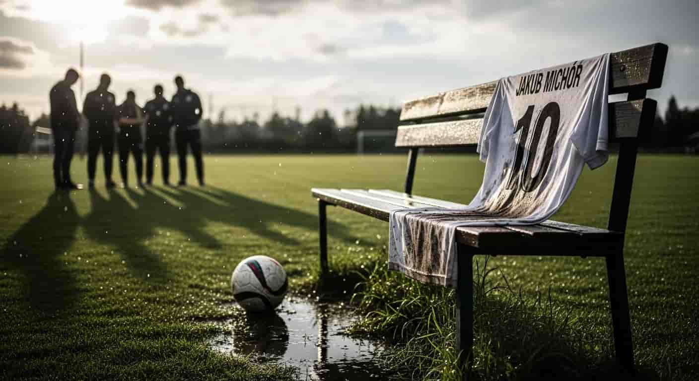 Tragiczna śmierć młodego piłkarza Jakuba Michora w wieku 23 lat
