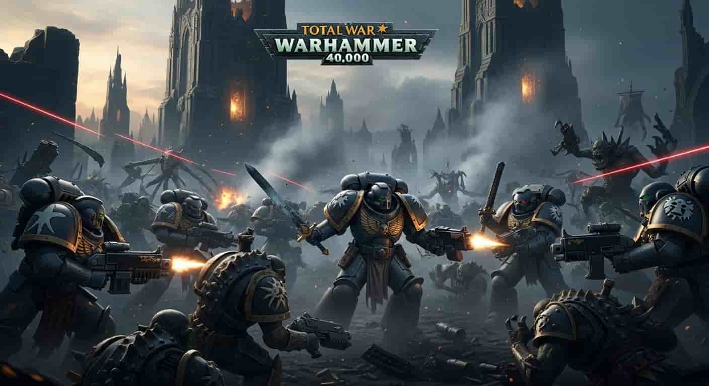 Total War: Warhammer 40,000 oficjalnie zapowiedziane - strategiczna seria wkracza w mroczną przyszłość