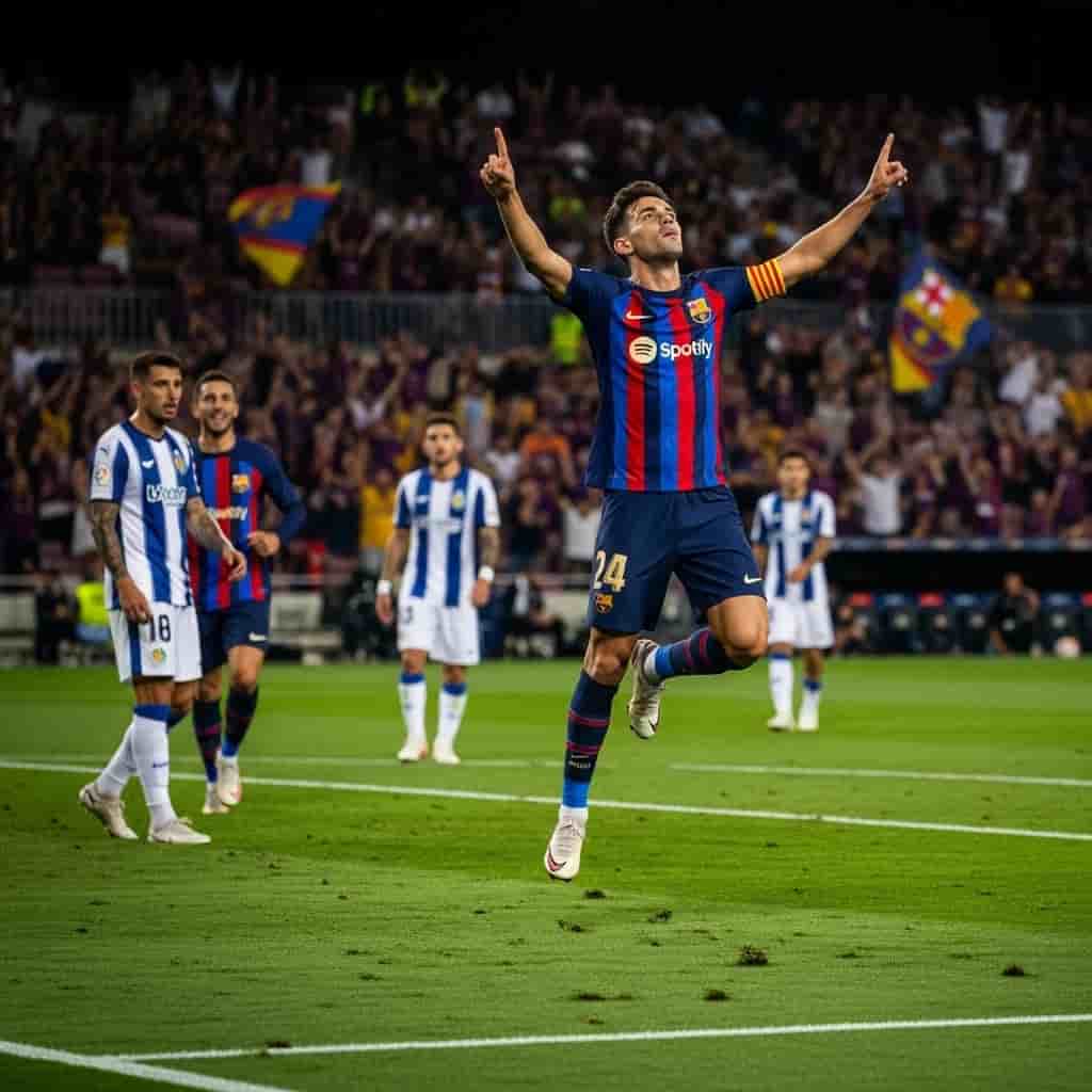 Barcelona pewnie pokonuje Getafe 2:0 dzięki dublecie Ferrana Torresa