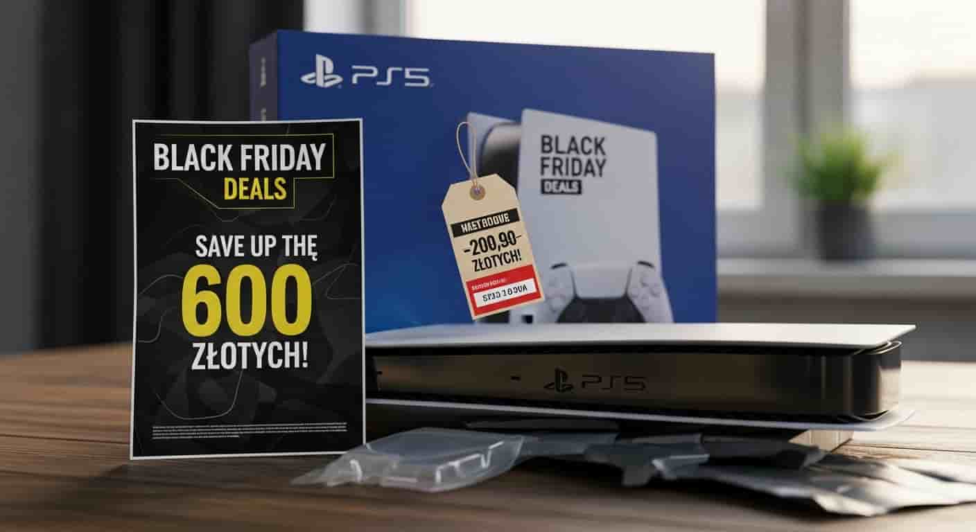 PlayStation 5 osiąga rekordowo niskie ceny na Black Friday 2025 - nawet 600 złotych oszczędności