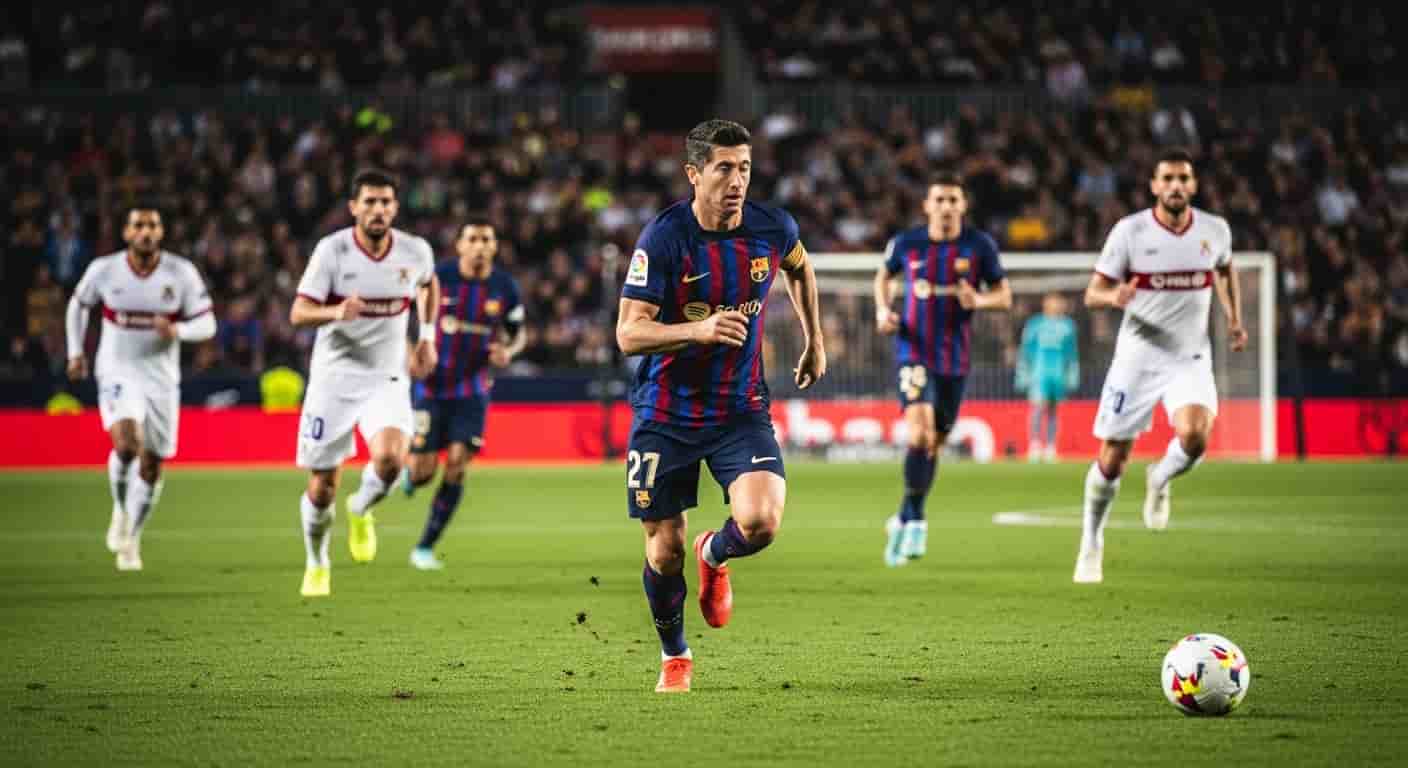 Albacete podejmie FC Barcelonę w ćwierćfinale Pucharu Króla - Lewandowski w podstawowym składzie