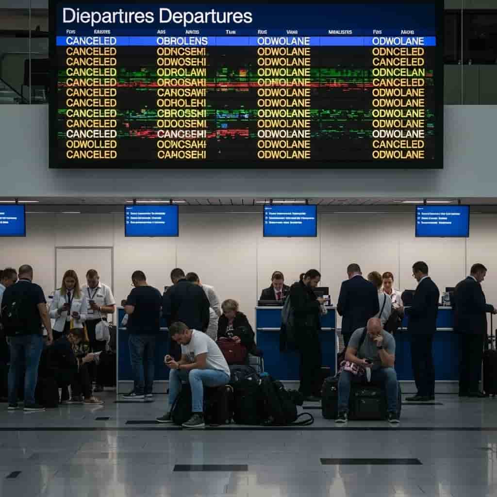 Cyberatak na europejskie lotniska sparaliżował ruch lotniczy - odwołane połączenia z Brukseli do Warszawy