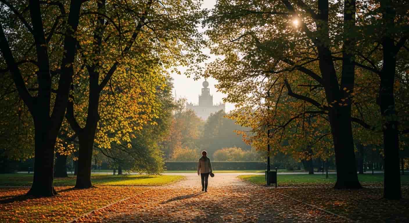 Warszawa czeka łagodna jesień - temperatura wzrośnie do 13 stopni w środę