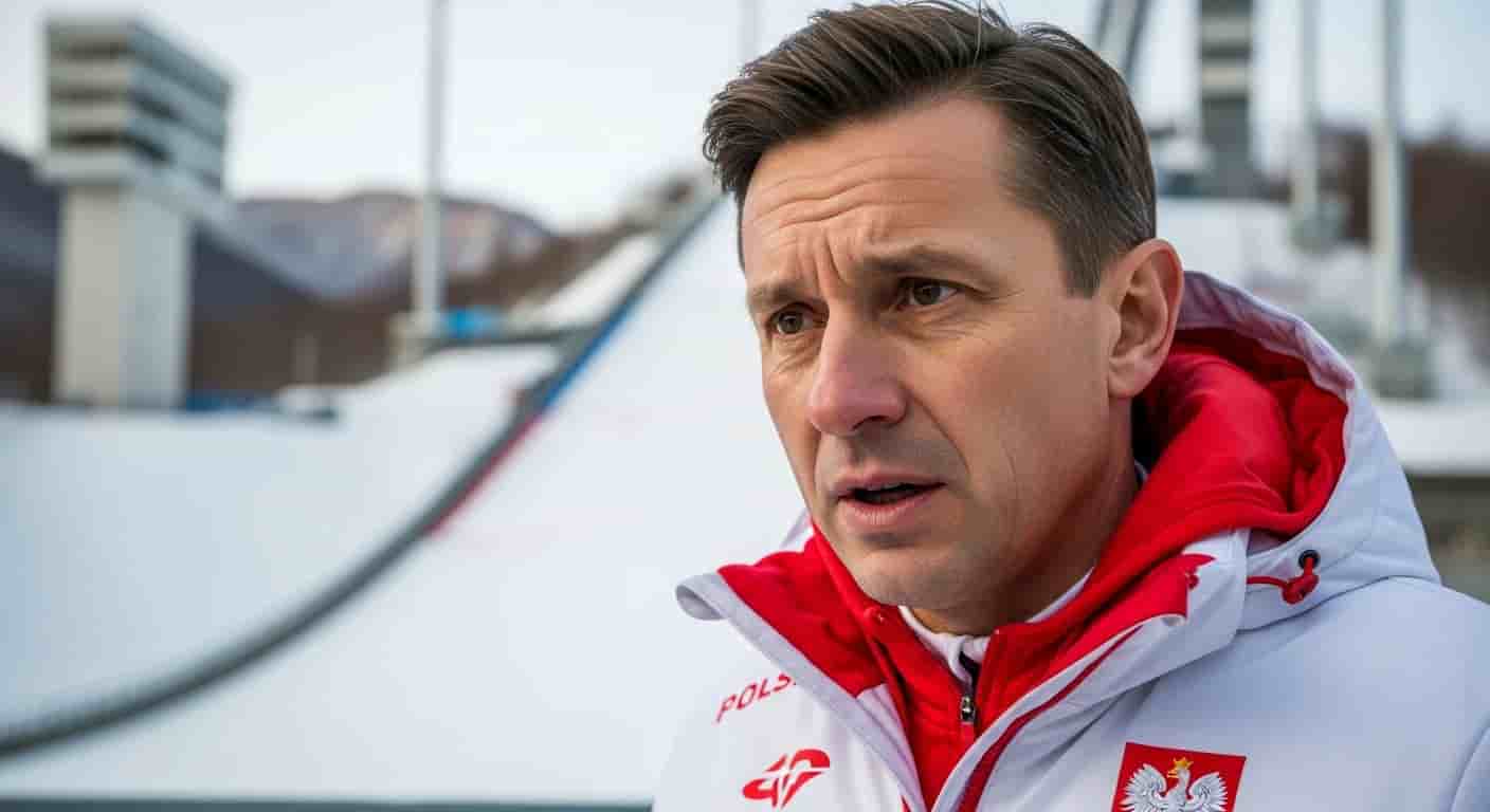 Maciej Maciusiak zostaje w Polsce podczas zawodów w Sapporo - decyzja trenera polskich skoczków narciarskich