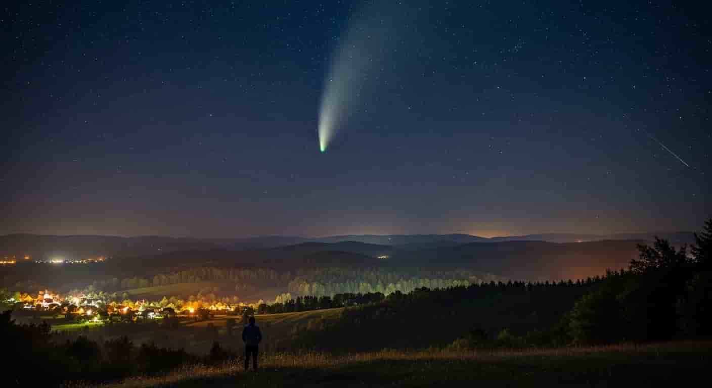 Kometa Lemmon zbliża się do Ziemi - wyjątkowe zjawisko astronomiczne nad Polską