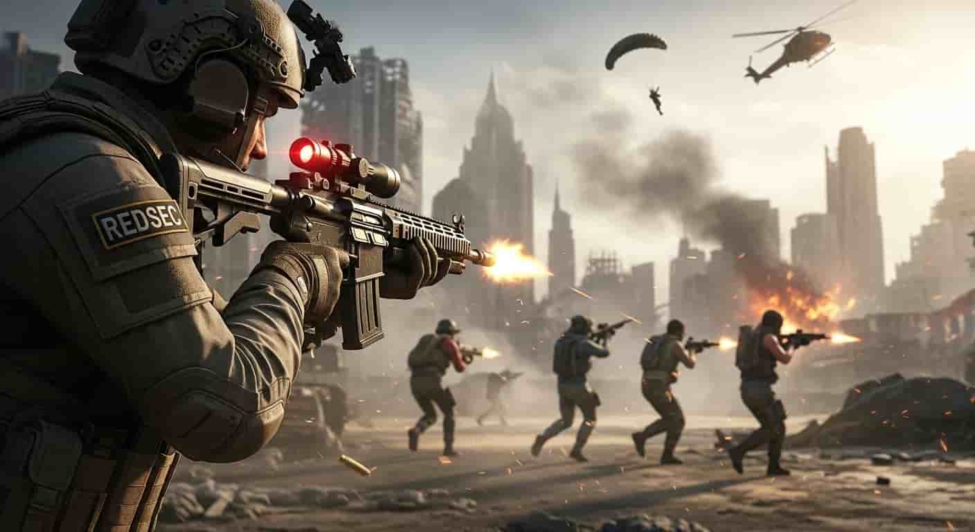 EA zapowiada darmowy tryb battle royale Battlefield REDSEC - konkurencja dla Call of Duty Warzone