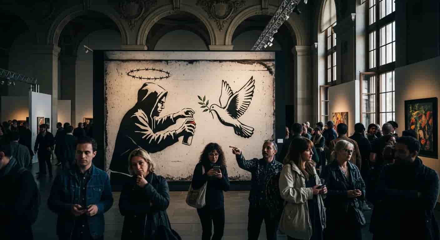 Rewolucja sztuki ulicznej: Banksy i współcześni mistrzowie w centrum uwagi światowych wystaw