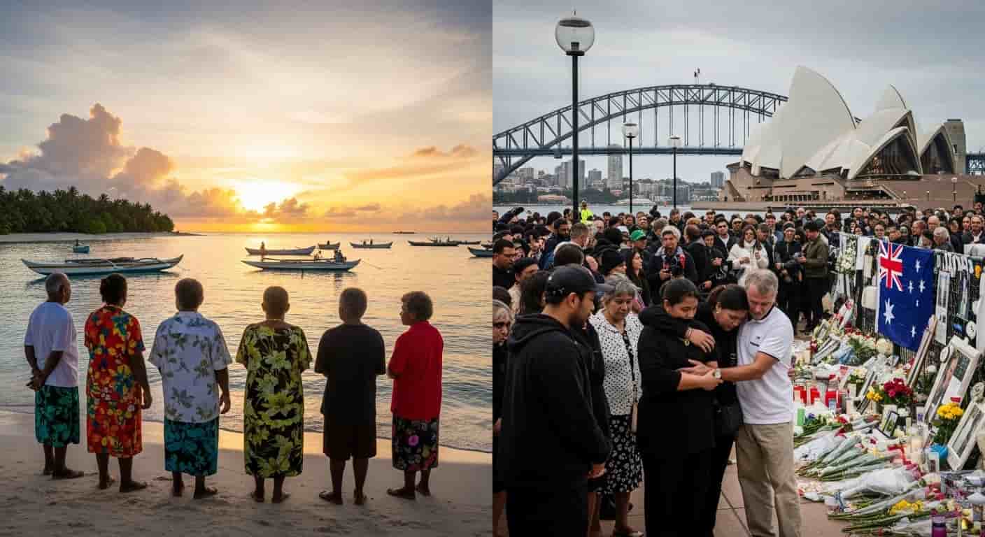 Świat wita 2026 - Kiribati pierwsze, Sydney z uczczeniem ofiar zamachu
