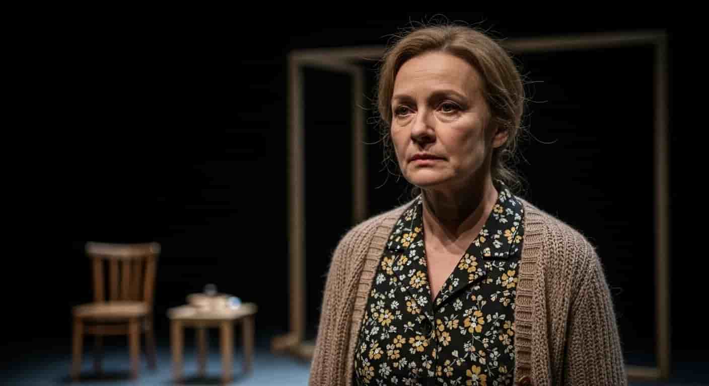 Olga Sarzyńska wcieli się w rolę własnej matki w spektaklu Teatru Telewizji "Ruda"