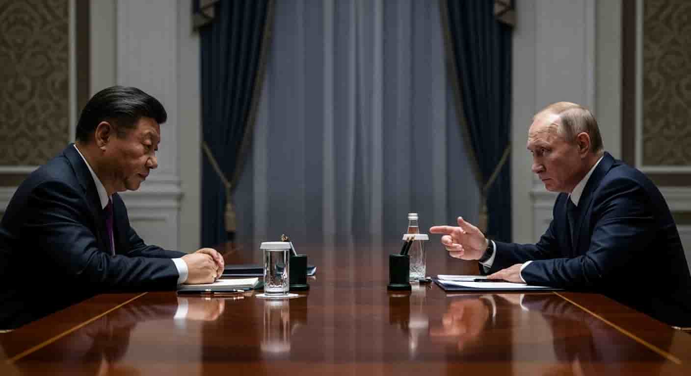 Chiny wstrzymują zakupy rosyjskiej ropy po nowych sankcjach USA - Putin ostrzega przed "poważną odpowiedzią"