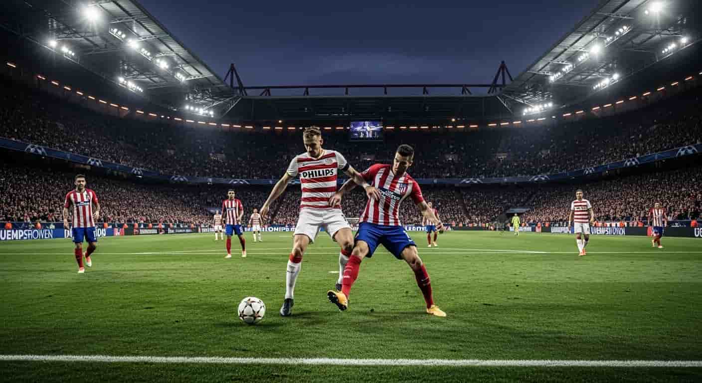 PSV Eindhoven podejmuje Atletico Madryt w kluczowym meczu Ligi Mistrzów