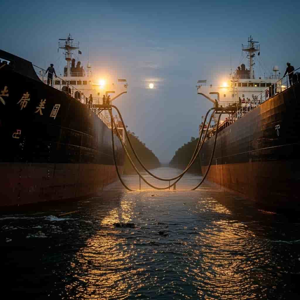 Chiny wykorzystują Indonezję do omijania sankcji na irańską ropę naftową