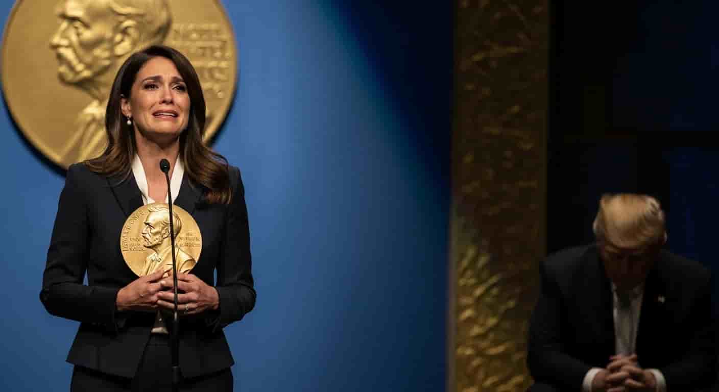 María Corina Machado zdobywa Pokojową Nagrodę Nobla 2025, Trump bez wyróżnienia