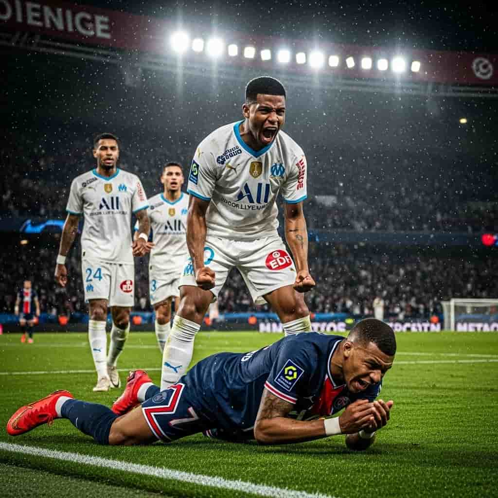 PSG przegrywa z Olympique Marsylia w emocjonującym klasiku Ligue 1