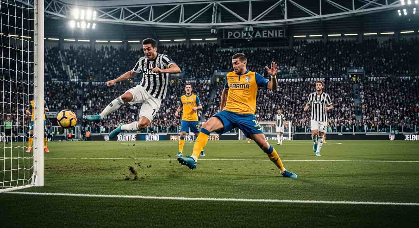 Juventus demoluje Parmę 4:1 w efektownym meczu Serie A