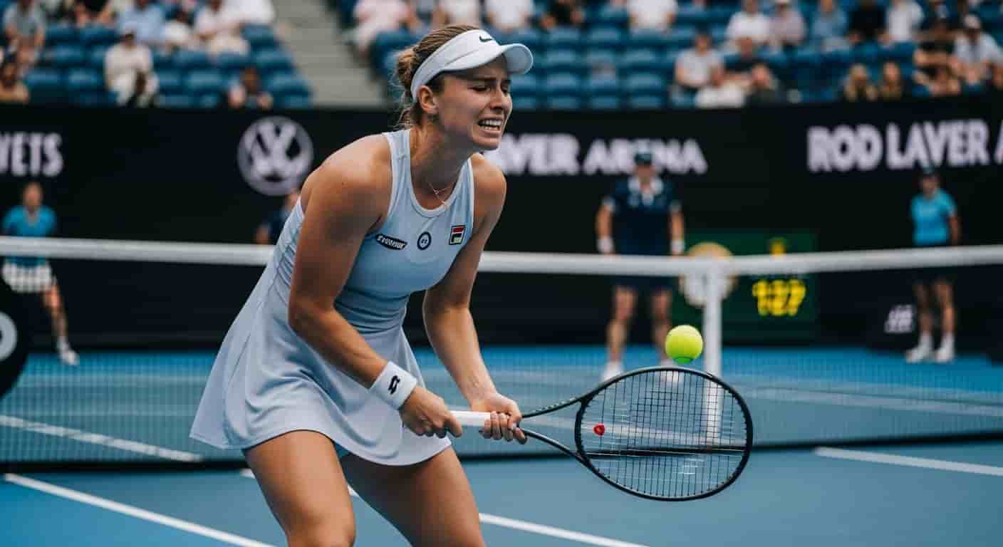 Linda Klimovičová przegrywa z Svitoliną w drugiej rundzie Australian Open 2026