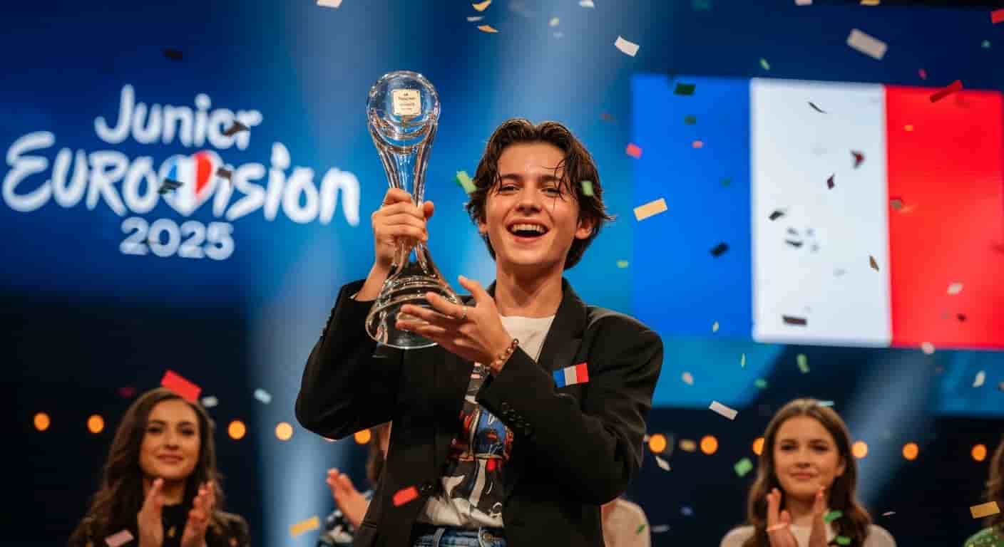 Lou Deleuze z Francji triumfuje w Eurowizji Junior 2025, Polska z Marianną Kłos na ósmym miejscu