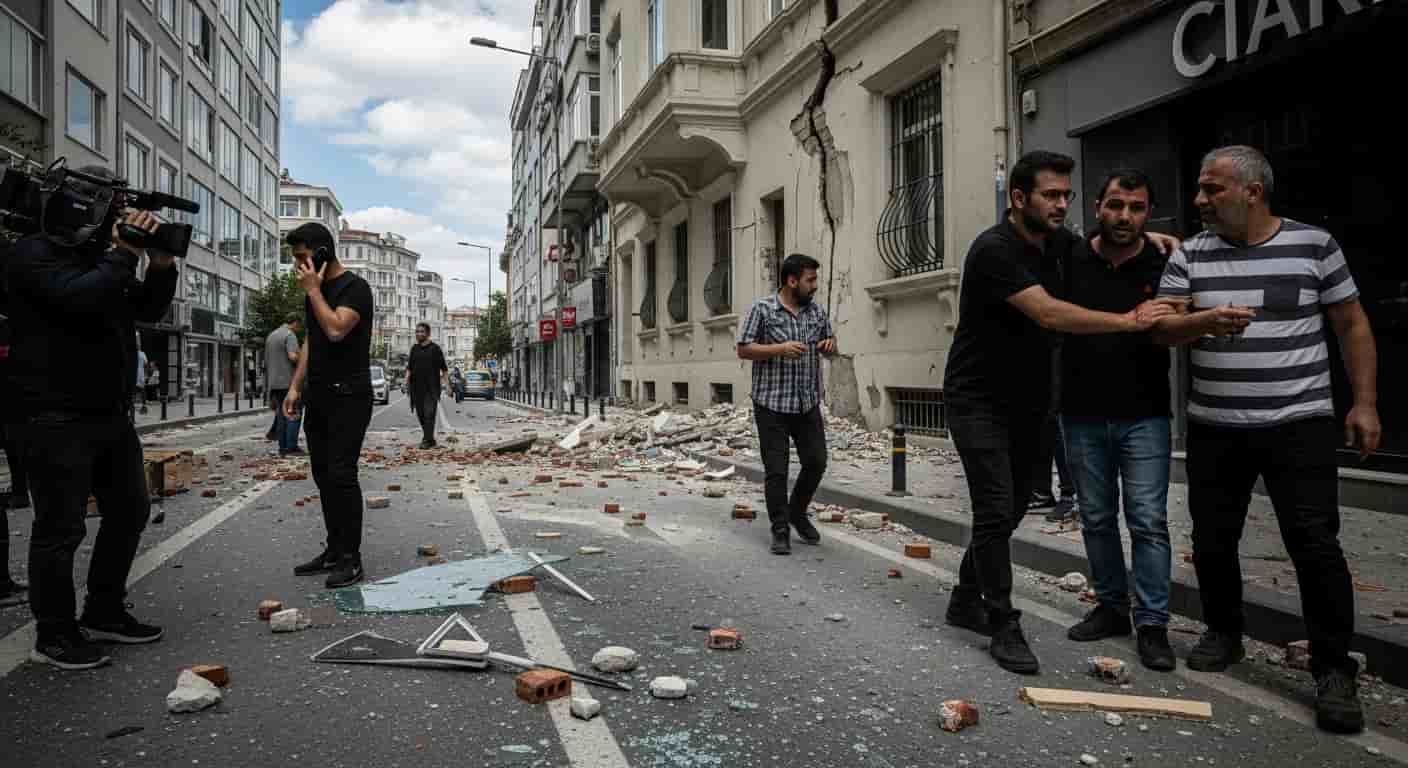 Trzęsienie ziemi w Turcji o magnitudzie 5,4 - wstrząsy odczuwalne w największych miastach kraju