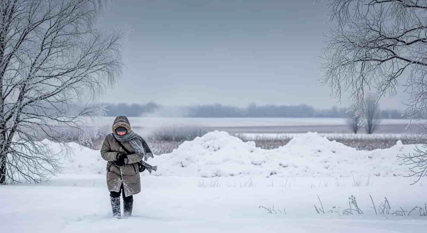 Siarczyste mrozy w Polsce - temperatura odczuwalna może spaść do minus 38 stopni