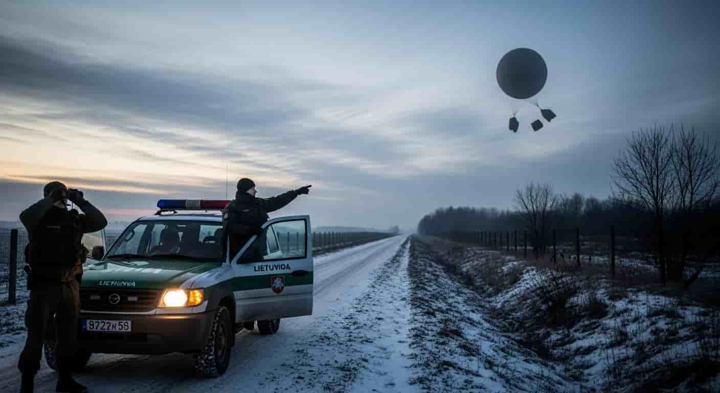 Litwa wprowadza stan wyjątkowy z powodu białoruskich balonów przemytniczych