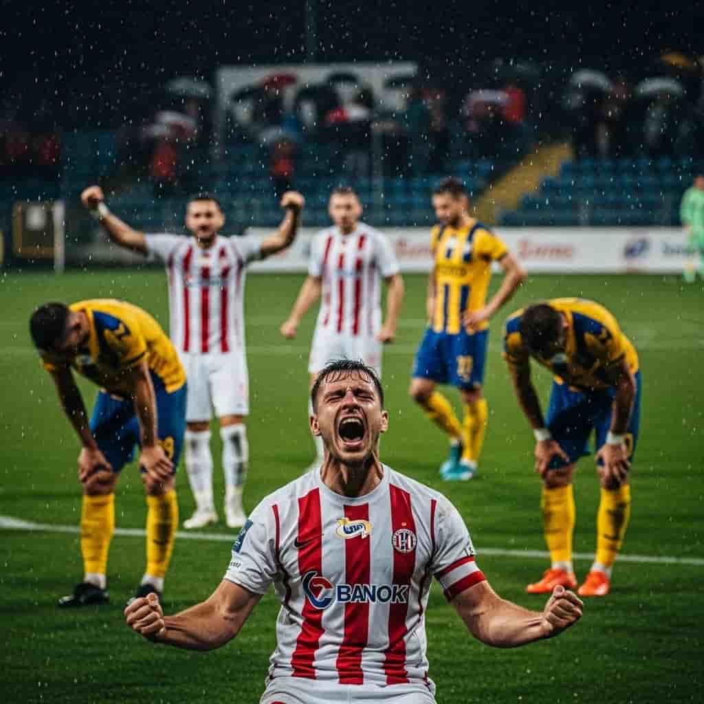 ŁKS Łódź awansuje do 1/16 finału Pucharu Polski po dramatycznym meczu z Chrobrym Głogów