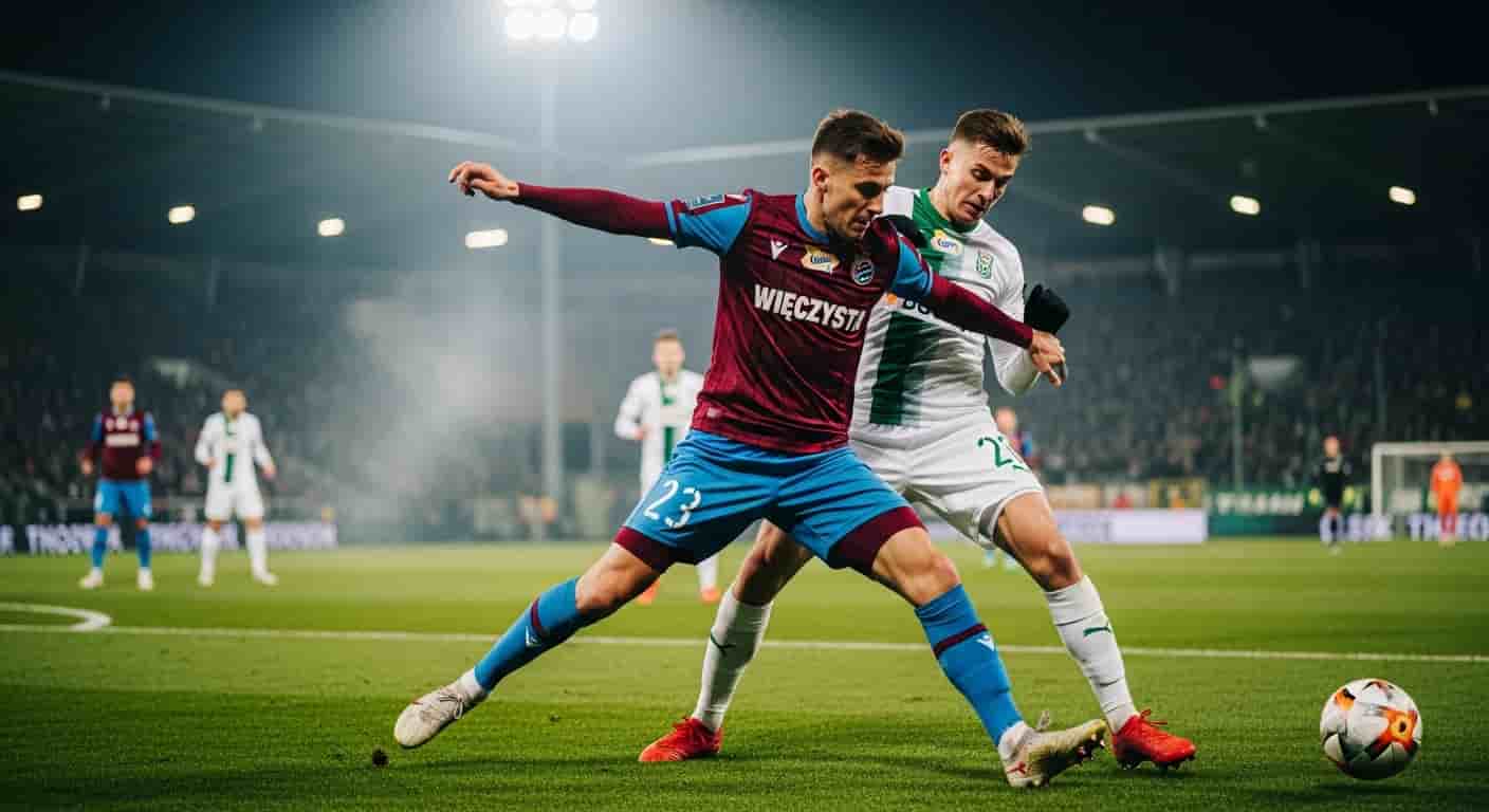 Wieczysta Kraków podejmuje Śląsk Wrocław w kluczowym meczu Betclic 1 Ligi