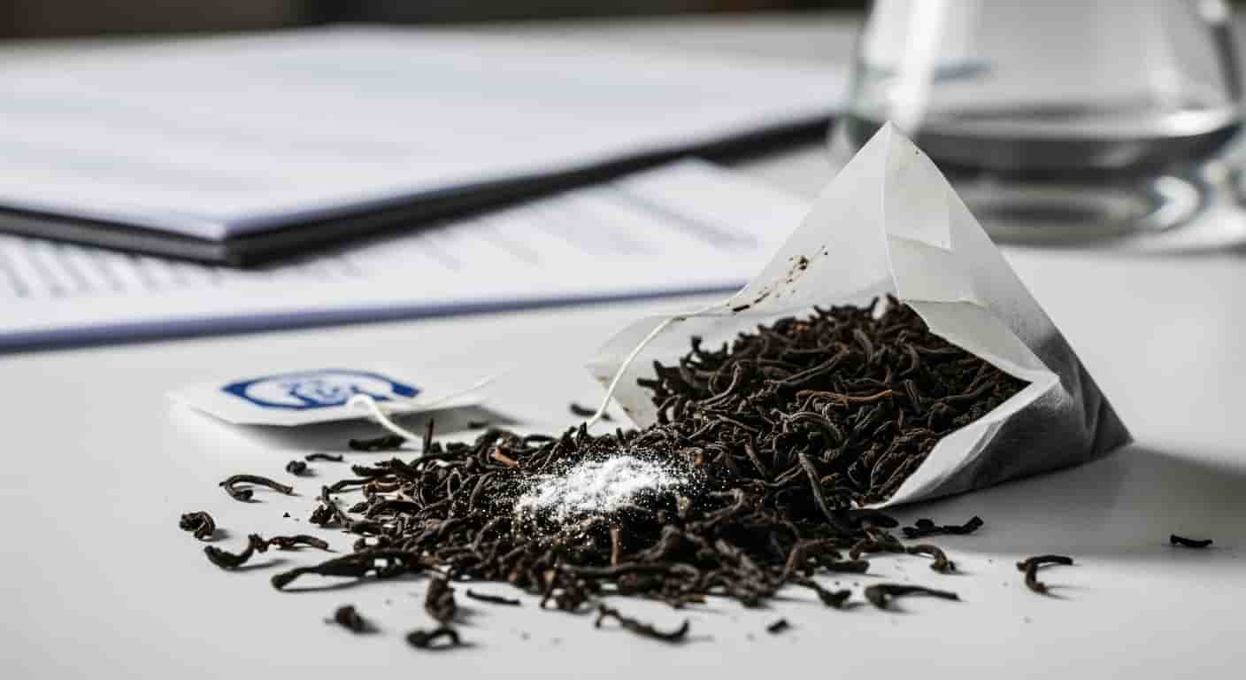 GIS ostrzega przed pestycydami w czarnej herbacie - partia wycofana ze sprzedaży