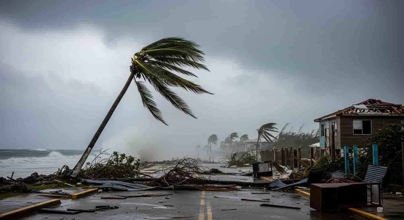 Huragan Melissa sieje spustoszenie na Karaibach - Jamajka i Kuba w obliczu żywiołu piątej kategorii
