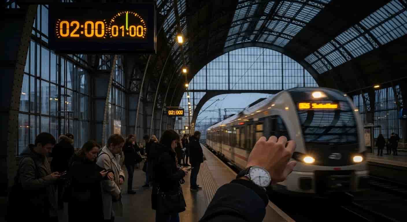 Zmiana czasu na zimowy 2025 - kiedy przestawiamy zegarki i jak wpłynie to na transport publiczny