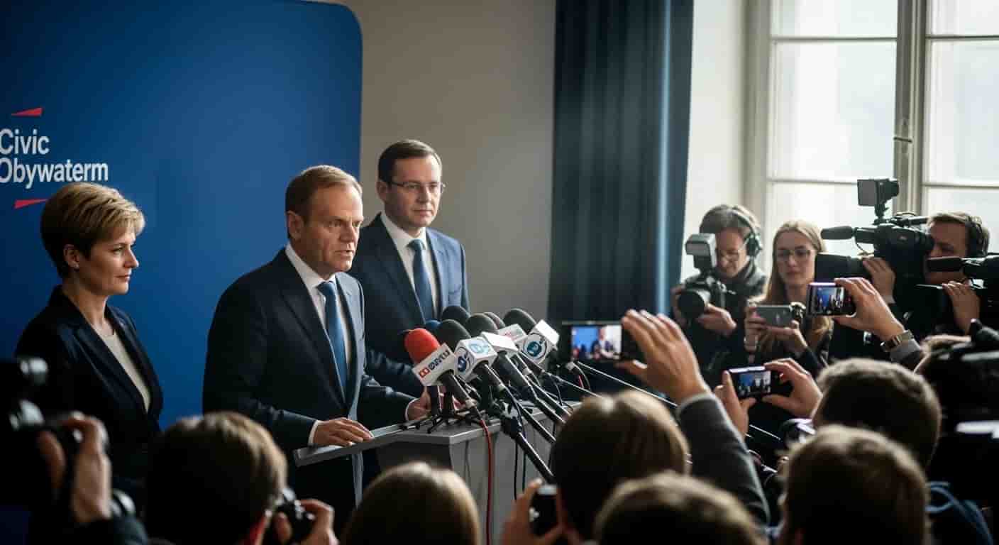Koalicja Obywatelska powstaje z połączenia trzech ugrupowań - Tusk ogłasza nowy projekt polityczny