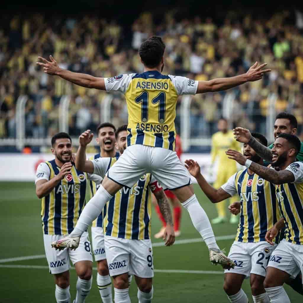 Fenerbahçe wygrało z Kasımpaşą dzięki trafieniu Marco Asensio w 3. minucie meczu