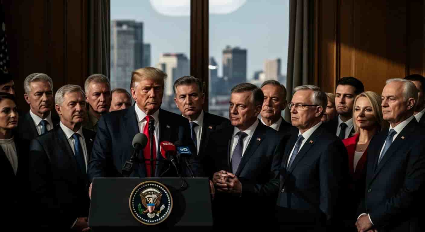 Donald Trump powołuje Radę Pokoju dla Strefy Gazy - Łukaszenka i Nawrocki wśród zaproszonych