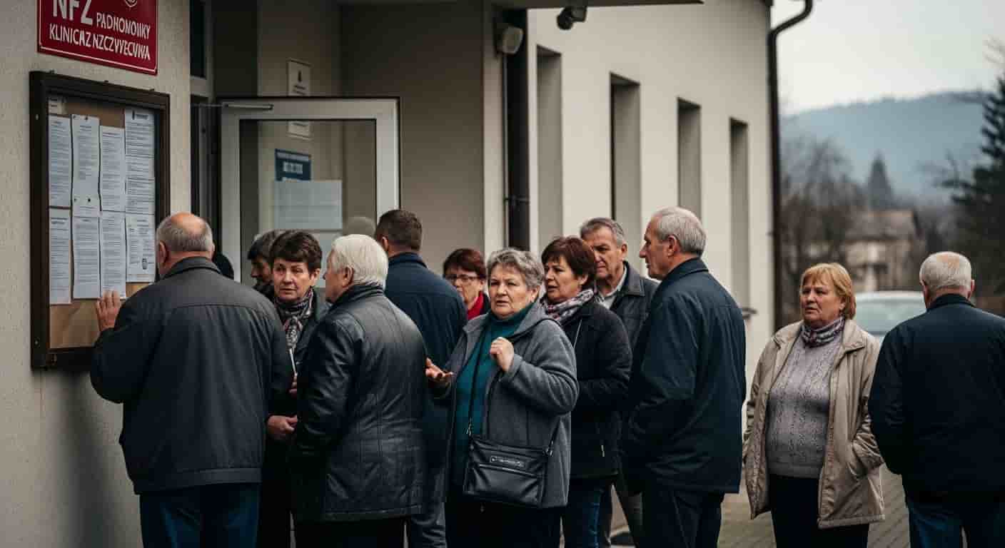 Problemy z dostępem do informacji o kolejkach NFZ w Szczyrku - pacjenci bez aktualnych danych o terminach