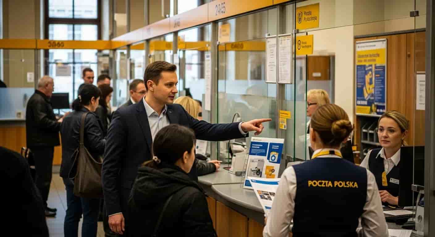 Poczta Polska wprowadza usługi finansowe w placówkach - prezes zapowiada rewolucję przy okienku