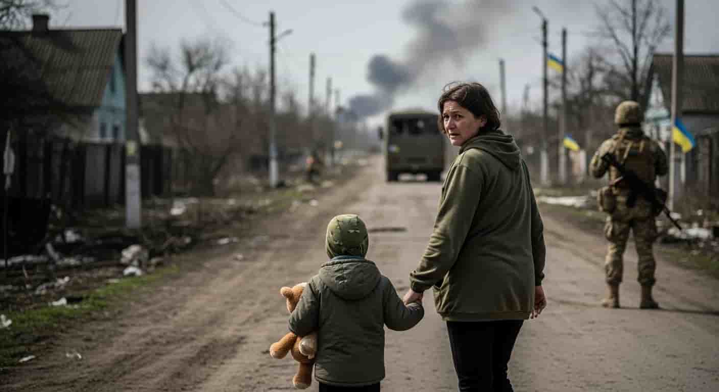 Władze ukraińskie rozszerzają strefę ewakuacji w obwodzie charkowskim w obliczu rosyjskiego natarcia na Kupiańsk