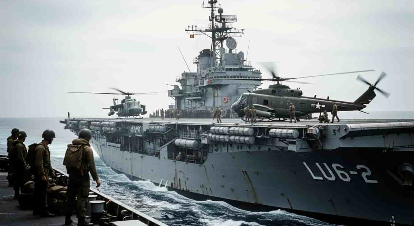 USS Iwo Jima - Historia i znaczenie legendarnego okrętu desantowego US Navy
