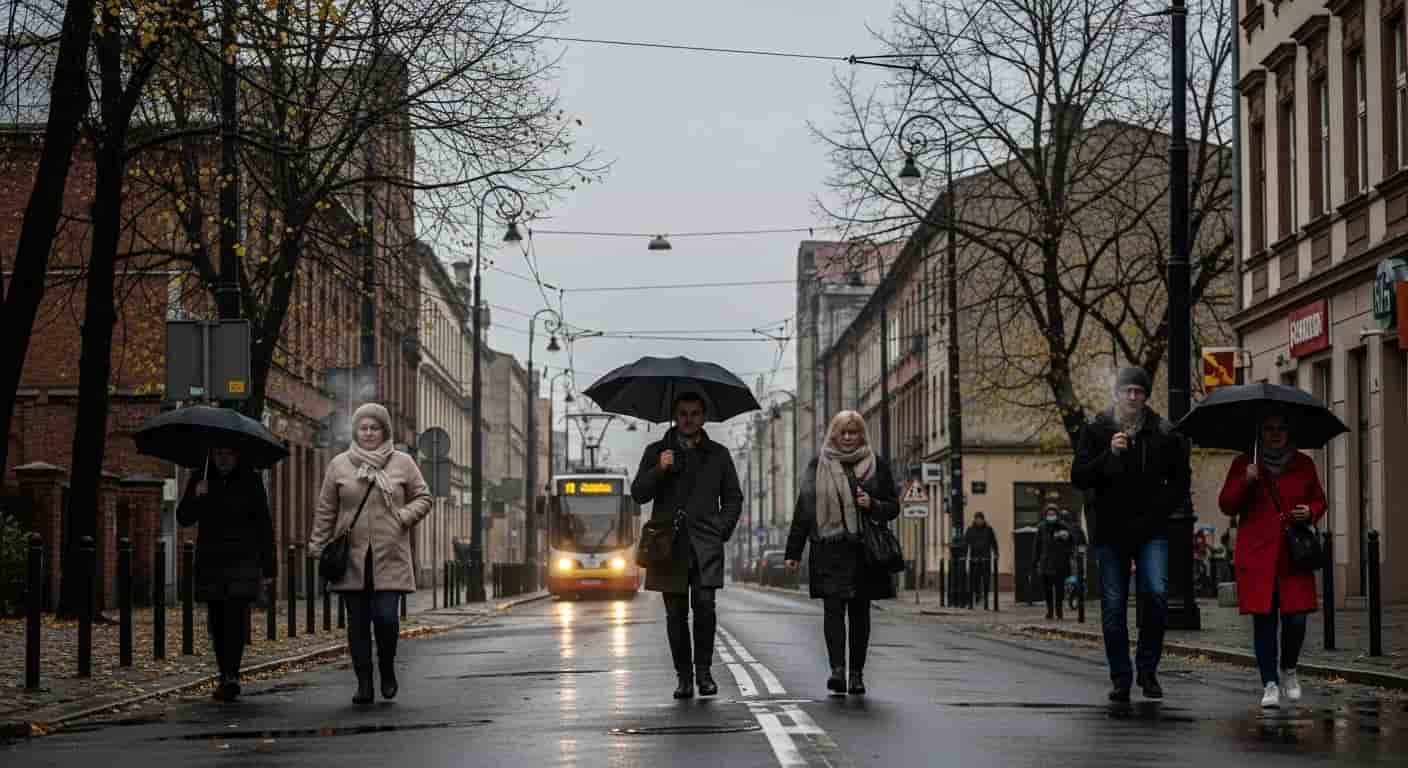 Pogoda w Sosnowcu 17 października 2025 - szczegółowa prognoza i warunki atmosferyczne