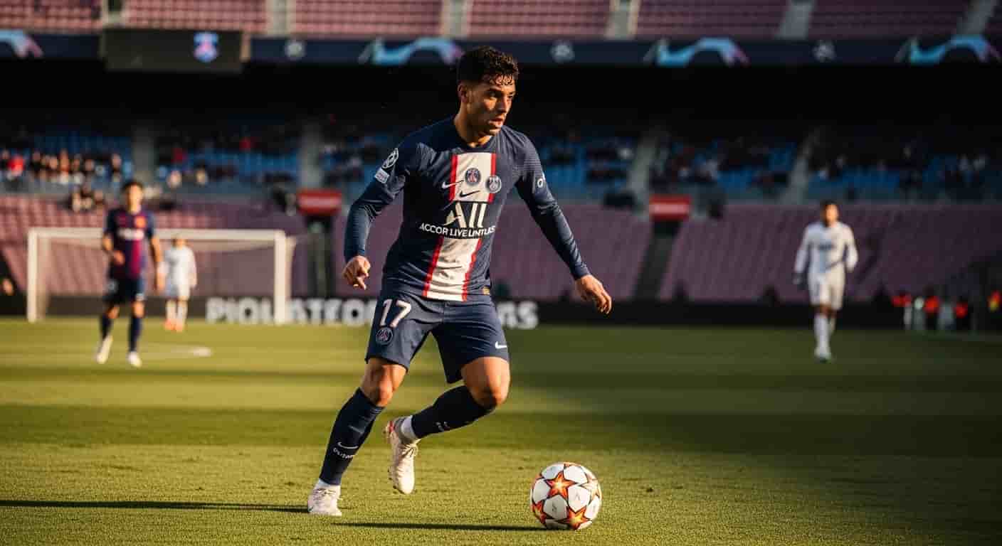 Nuno Mendes w centrum uwagi przed starciem Barcelona vs PSG