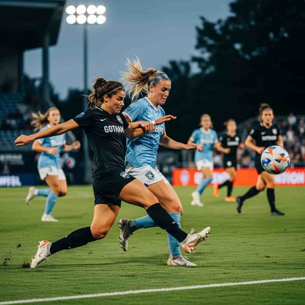 Gotham FC remisuje z Bay FC w emocjonującym starciu NWSL