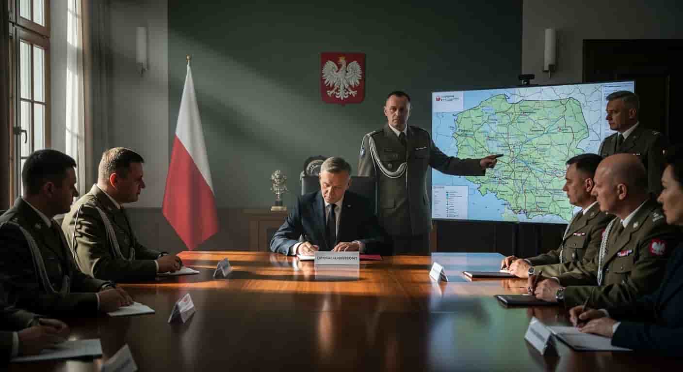 Prezydent Nawrocki zatwierdził operację Horyzont - wojsko wspiera policję w ochronie infrastruktury kolejowej