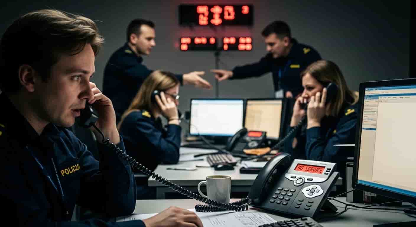 Awaria numeru alarmowego 112 sparaliżowała połączenia w kilku województwach